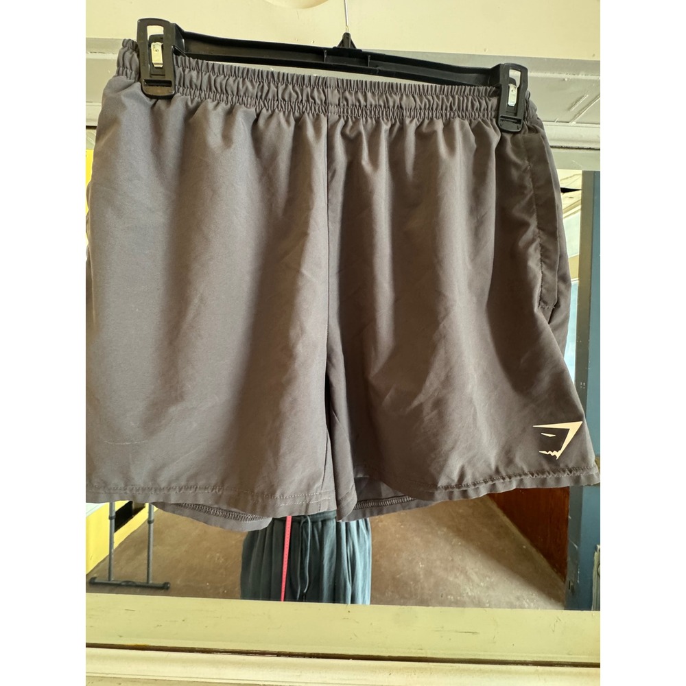 Gymshark Arrival Shorts Mens Medium Charcoal Grey Athletic Training Gym Workout